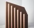 Mahogany Honduras veneer / design by Piero Lissoni 