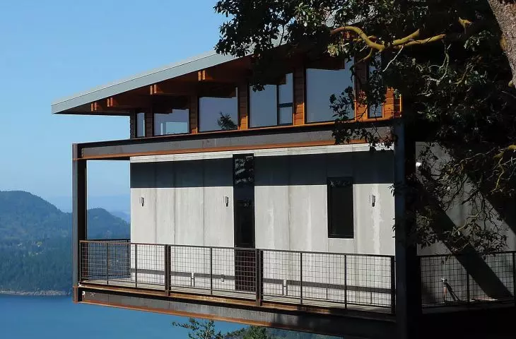 Viroc - gray facade panel