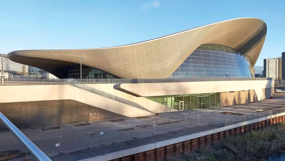 Aquatics Centre,Londyn Fot. z arch. Keimfarben GmbH © KEIM FARBY MINERALNE