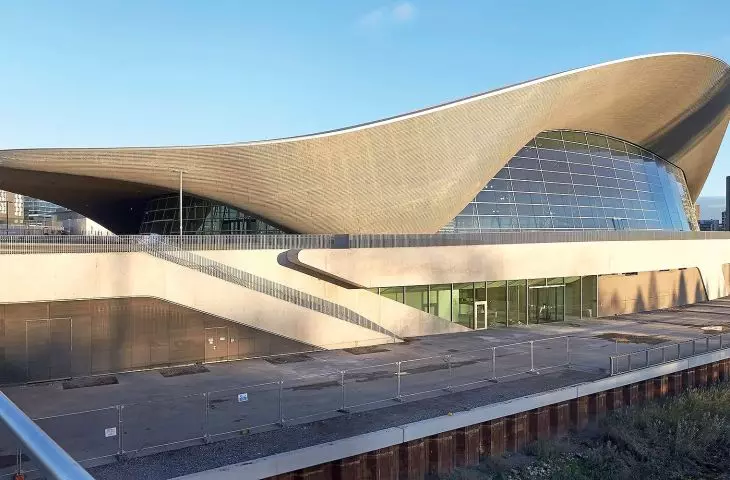 Aquatics Centre, London Photo from arch. Keimfarben GmbH