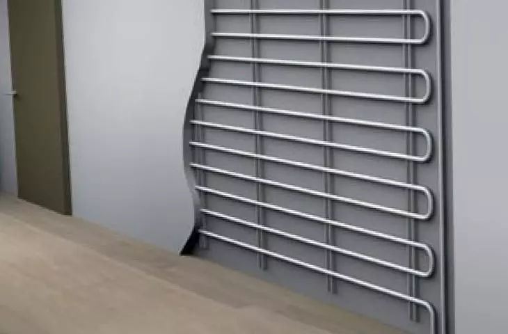 Efficient wall heating