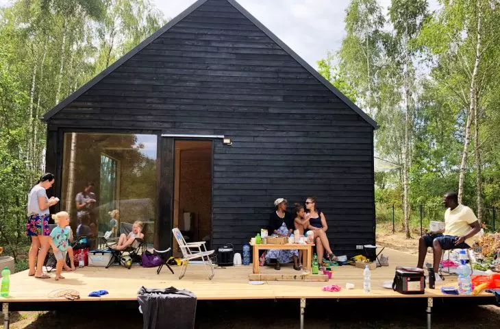 BioDome 2 Junior - natural mobile living tinyhouse modules