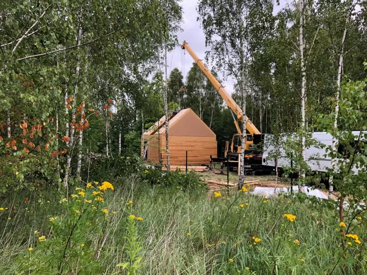 BioDomek 2 Junior - natural mobile living modules tinyhouse