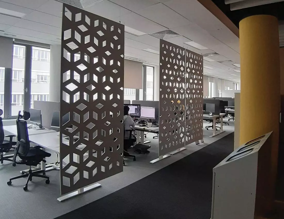 Panel akustyczny
w biurze © MURASPEC