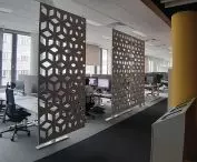 Acoustic panel in the office