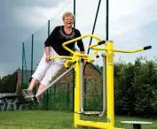 Outdoor gyms extremely solidly constructed and protected against corrosion