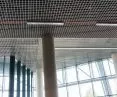 Raster ceilings, strip ceilings, coffered ceilings in various colors and shapes - for both indoor and outdoor facilities