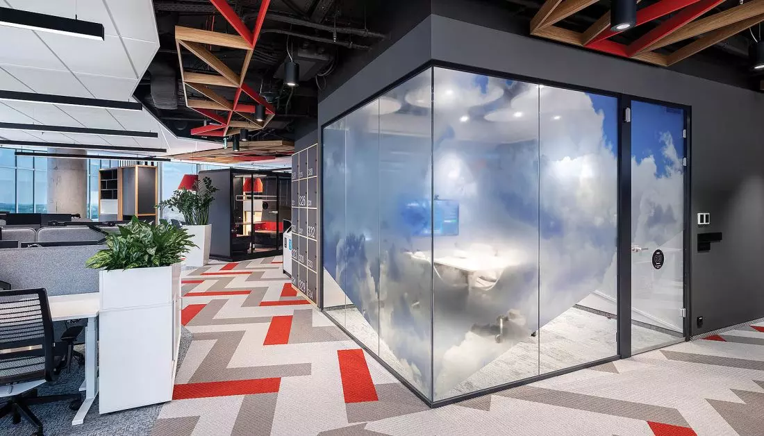 CUSHMAN & WAKEFIELD, proj.
MASSIVE DESIGN, fot. Szymon Polański ECOPHON
