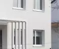 House with white facade