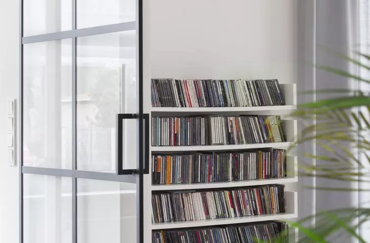 House with Dylas, bookcase