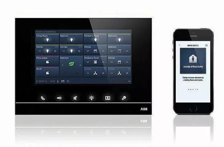 ABB WELCOME indoor video station with a diagonal of 7 inches