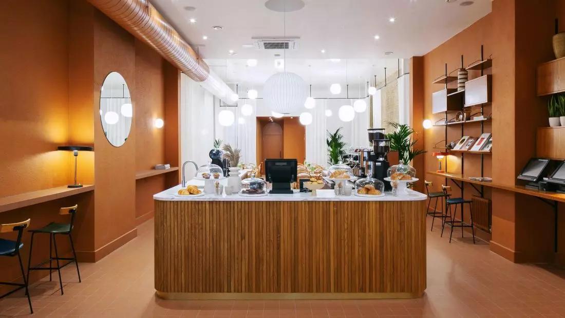 Widok na bar BEAM
Café