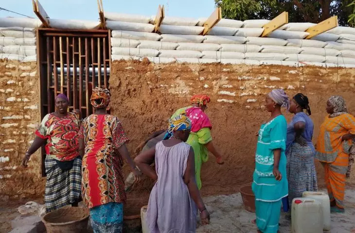 86 percent of people live in homes without a drinking water source
