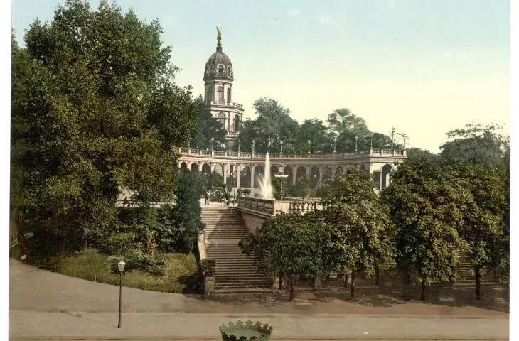 view of the Hill from 1890-1900