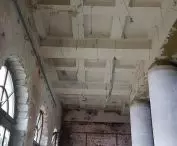 damaged interior