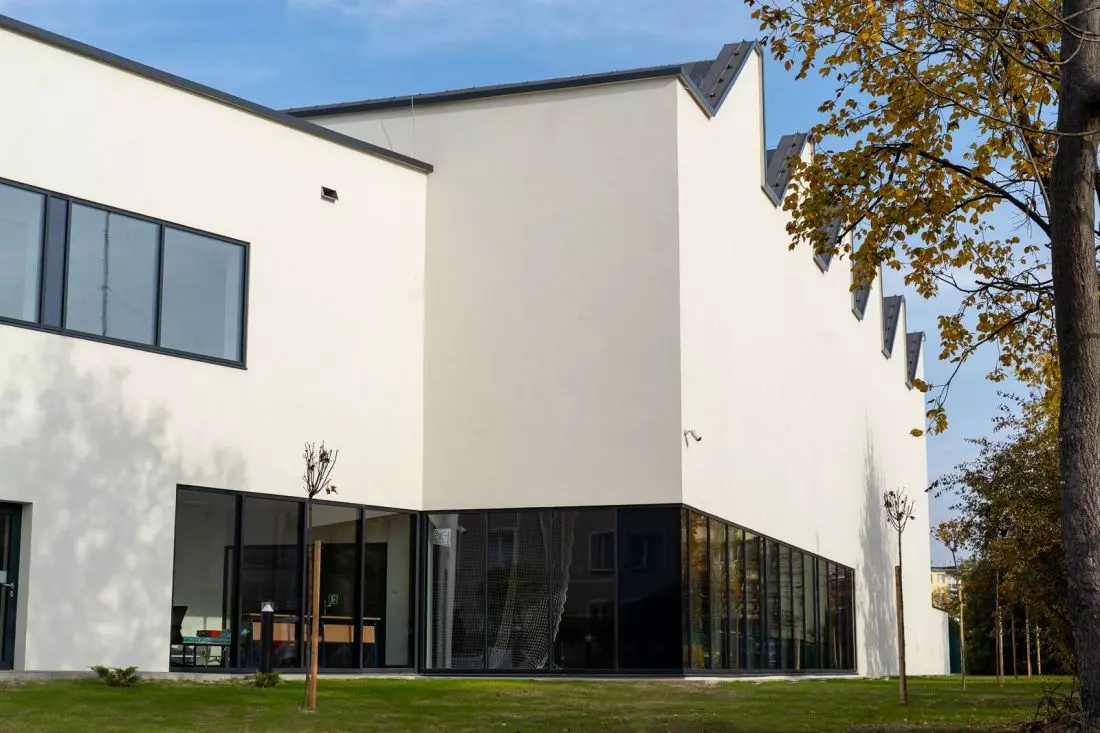 dach szedowy hali
sportowej