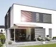 Warema Terrea K70 facade blinds and cassette awning