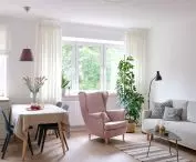 Mieszkanie na Muranowie, salon