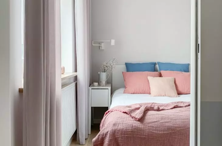 Mieszkanie na Muranowie, sypialnia