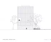 North elevation (wall intended for mural)
