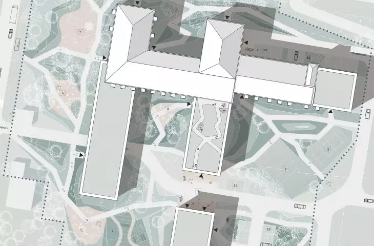 Plan zagospodarowania - praca dyplomowa
