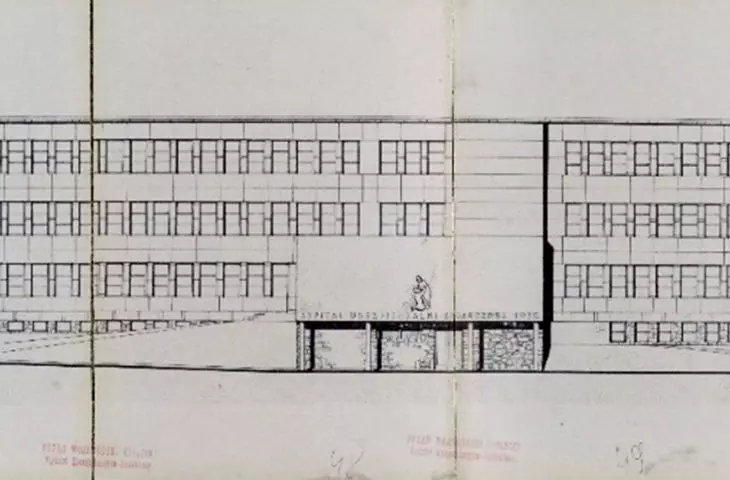 Hospital facade design