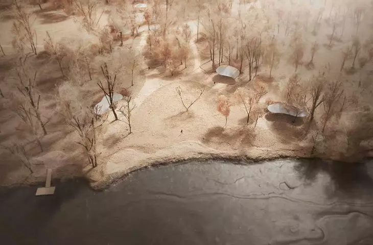 A project to develop recreational areas along the Vistula River in Warsaw