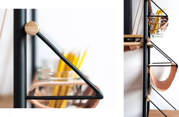 The shelves allow you to store 