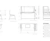 Multipurpose desk, design