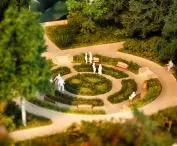 Revitalized park, mock-up
