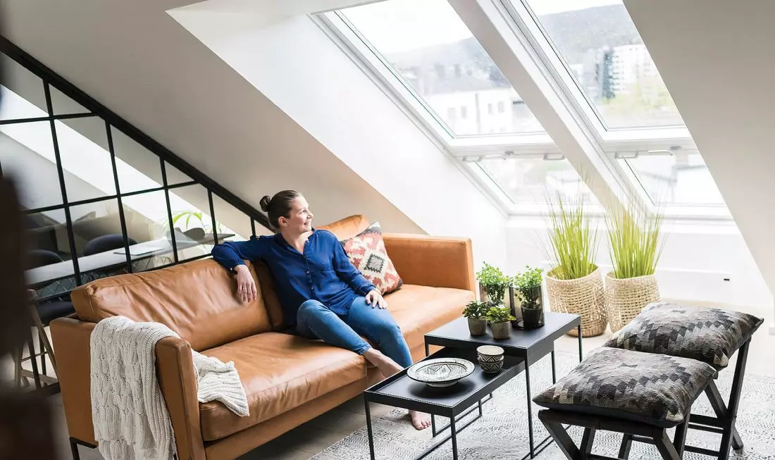 Zestawy okienne VELUX –
więcej światła i panoramiczny widok © VELUX