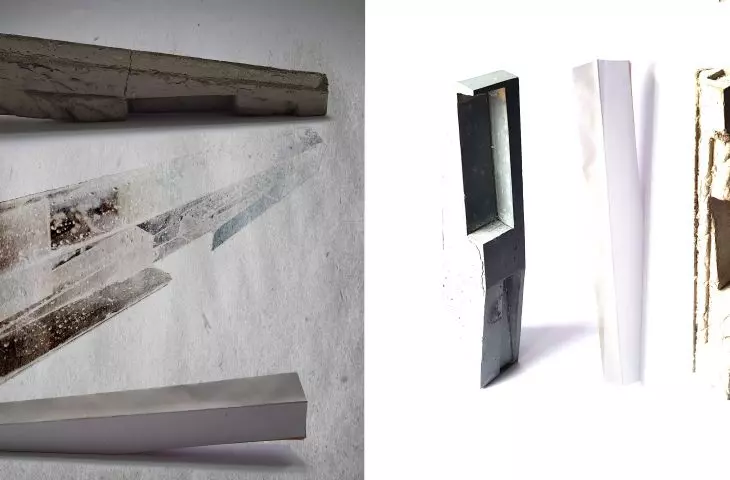 House 40 and 4, concrete model
