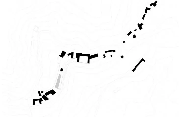 Schemat urbanistyczny Bussolino