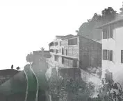 The buildings of the Italian countryside