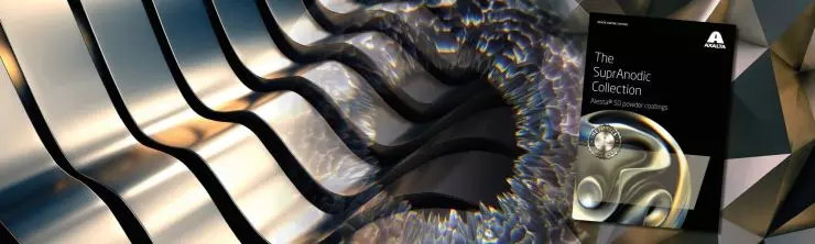 SuprAnodic - powder coatings collection with metallic look