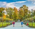 Widok na Park Centralny w Świdnicy