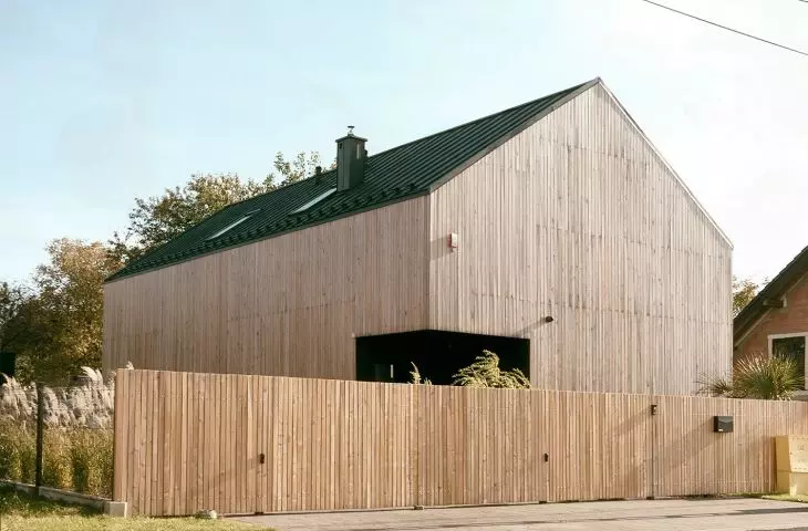 Minimalistyczna bryła domu