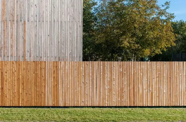 Czeladz house, geometric frame