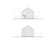 House in Czeladz, elevations