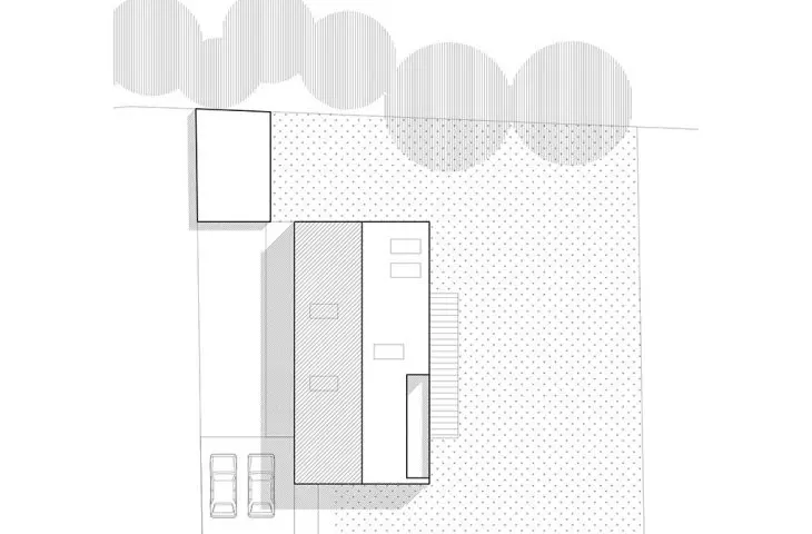 Czeladz house, landscaping