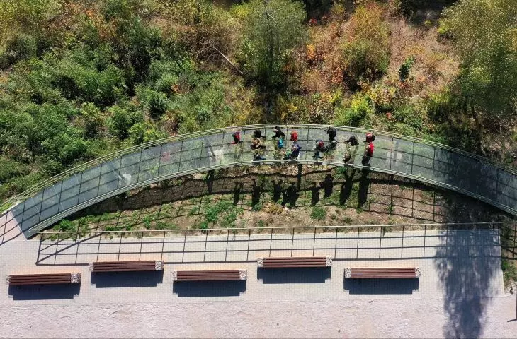 View of Kadzielnia Park