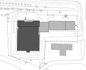 Biurowiec Farminy, plan zagospodarowania terenu