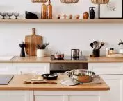 Pleasant kitchen space