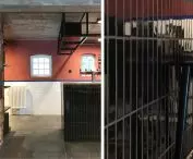 Fragment wnętrza i detale baru piwiarni Ukiel w Olsztynie