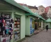 Wildecki Market - the pavilions, although in good condition, stand far too densely, creating a kind of town within the square.