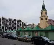 Wildecki Market - a church and an emerging attractive residential development (proj. Ultra Architects) deserve to be unveiled.