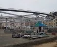 Lazarus Market - the construction of a common canopy for traders is already visible.