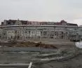 Lazarski Market under reconstruction - view from the west.