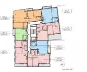 Kashubian Square residence, second floor plan