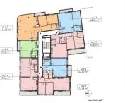 Kashubian Square residence, second floor plan